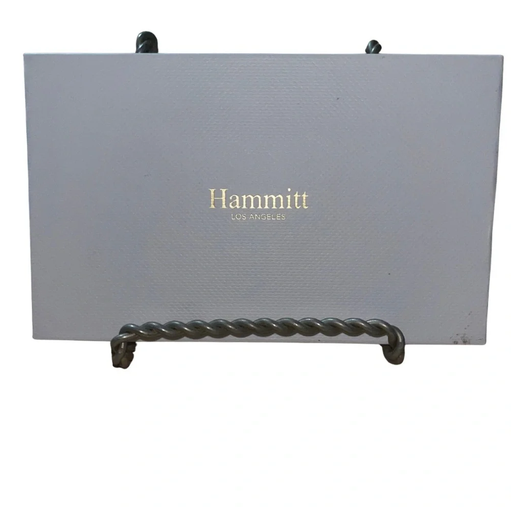 Hammitt LA Slim Minimalist Metro Leather Card Holder Wallet - Black NWOT